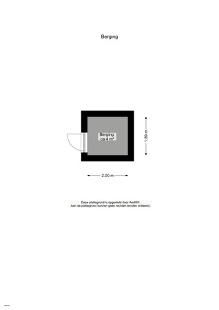 Floorplan - De Hartakker 6, 9761 DE Eelde